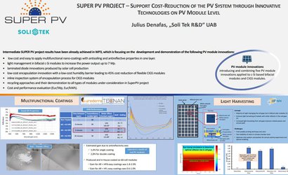 EU PVSEC 2020 - SUPER PV SOLITEK PRESENTATION